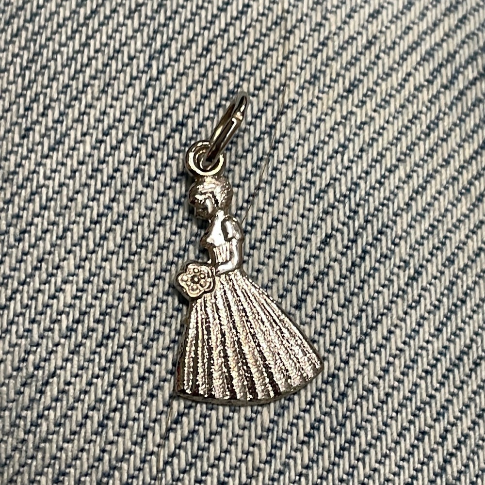 Sterling bride charm